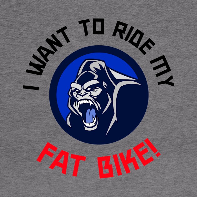 I Want to Ride My Fat Bike Mountain Biking by With Pedals